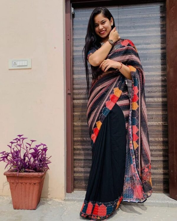 georgett saree