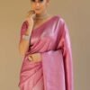 soft lichi silk saree