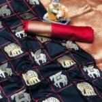 SOFT SILK WITH GOLD AND SILVER ZARI saree