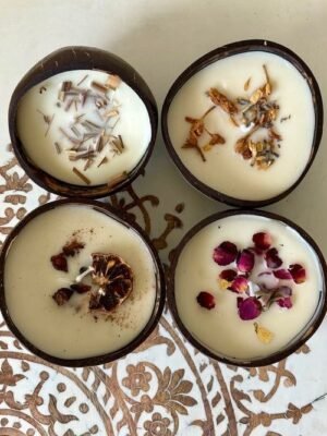 Coconut Shell Candles